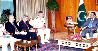 Sarkozys Advisor calls on President Zardari